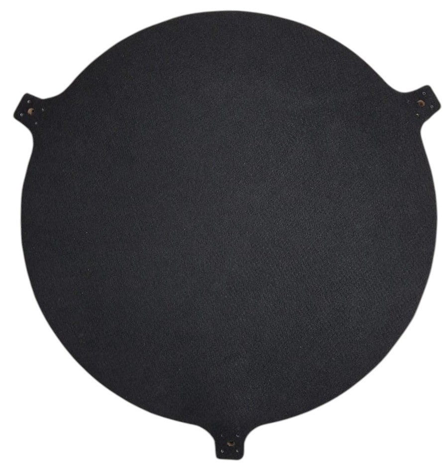 Kontur Wandplatte Schwarz